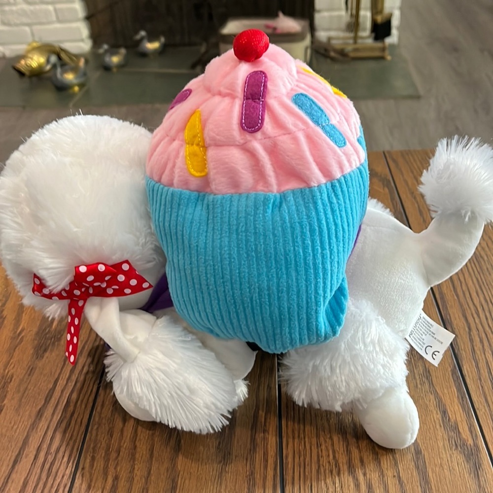 Halloween dog costume ice cream sundae